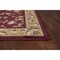 Homeroots 7 ft. 7 in. x 10 ft. 10 in. Polypropylene Red & Beige Area Rug 354184 - alternate 5
